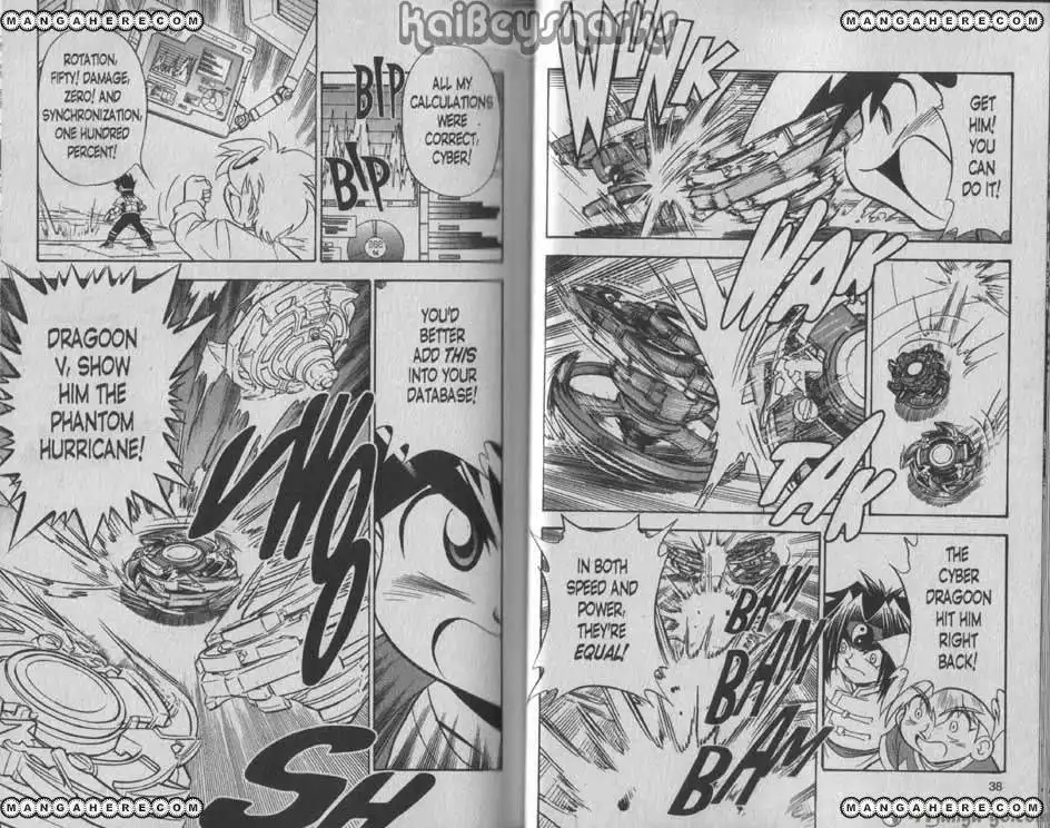 Bakuden Shoot Beyblade Chapter 8.1 18